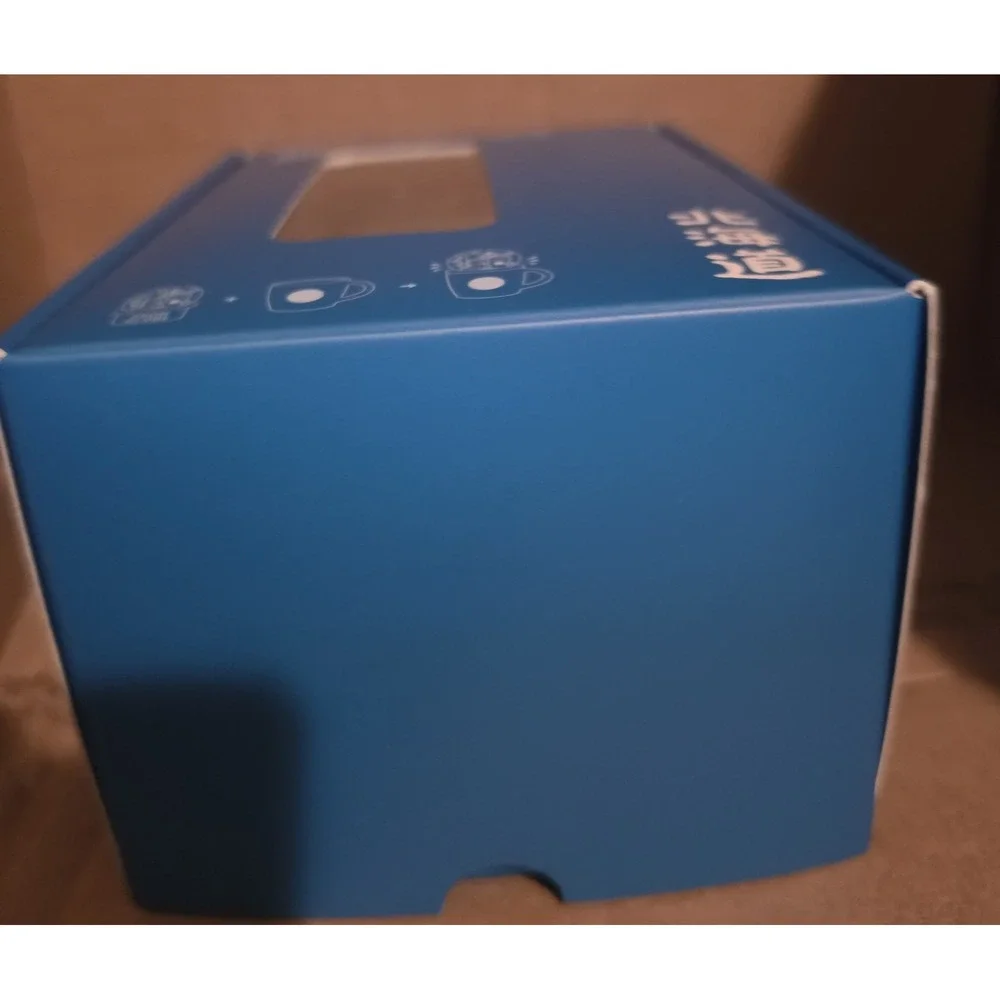 Starbucks Japan Hokkaido Snow Globe Mug Blue Limited Edition New in Box NIB